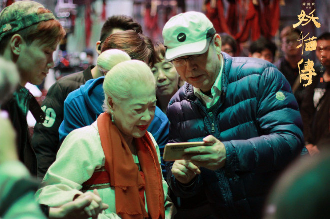 秦怡96岁高龄拍摄《妖猫传》：我是离不开电影的