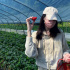 草莓少女！迪麗熱巴分享采摘美照 開心炫耀超可愛
