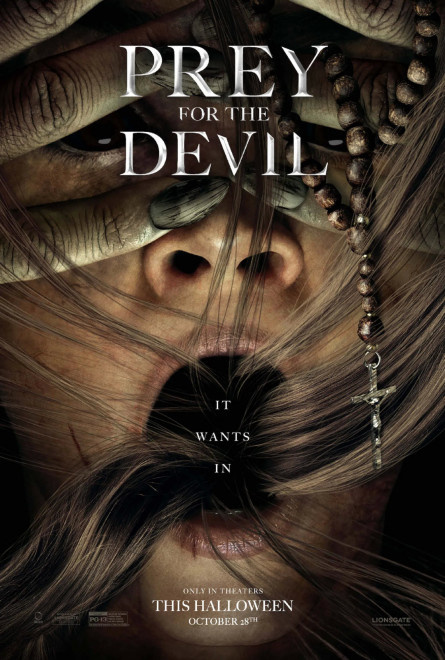 电影《恶魔的猎物》公布海报 女孩遭遇魔鬼纠缠