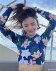 蔡卓妍曬度假自拍 穿印花露臍衫氣色超好狀態(tài)佳