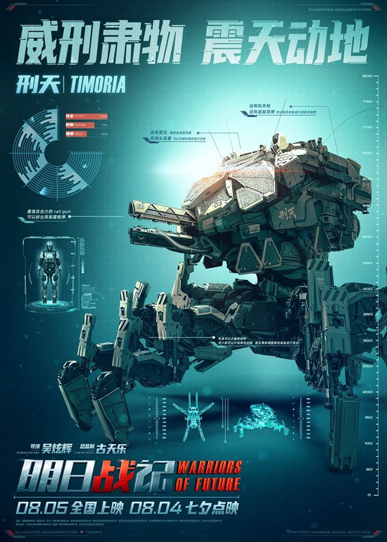 《明日战记》发布预告 古天乐刘青云激战巨型机甲