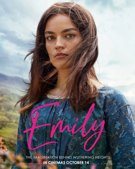电影《艾米莉》发布海报 艾玛·麦基出演传奇作家