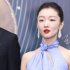 周冬雨缎面紫罗兰裙优雅知性 与《长空之王》同台