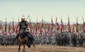 楊業(yè)率楊家軍與遼軍作戰(zhàn)，潘仁美卻故意擊鼓收兵