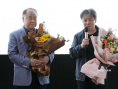 莫言《无负今日》首映笑侃余华：应该改行表演