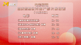 假期倒計時不emo！電影頻道佳片繼續(xù)安排
