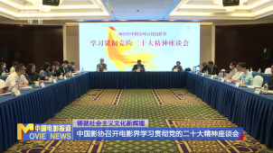 中国影协召开电影界学习贯彻党的二十大精神座谈会