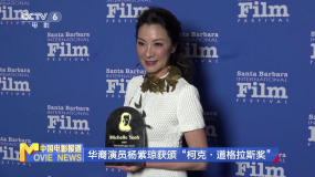 华裔演员杨紫琼获颁“柯克·道格拉斯奖”