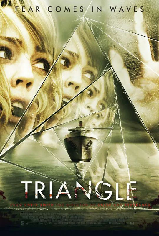 《恐怖游轮》是一部西西弗斯式悲剧轮回的电影,讲述了一个三角形的