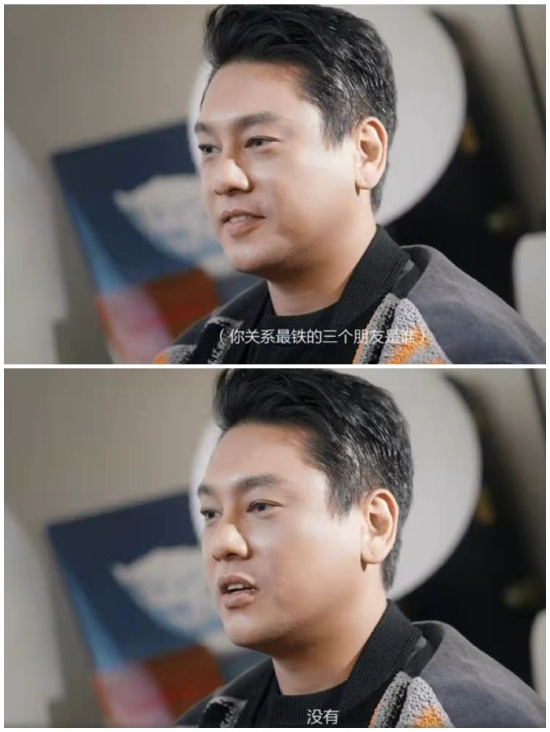 朱孝天在采访中坦言自己25岁时没有很铁的朋友