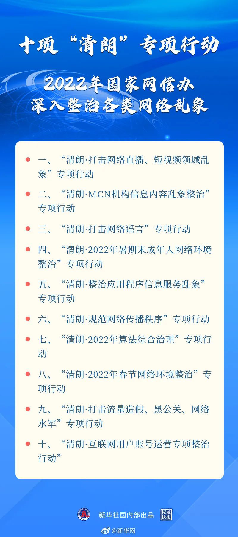 更加突出对症下药,更加突出效果导向,守护风清气正网络空间