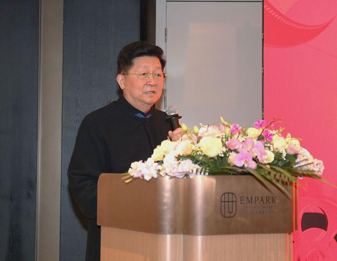 北京齐鲁文化促进会会长、中房集团理事长孟晓苏致辞