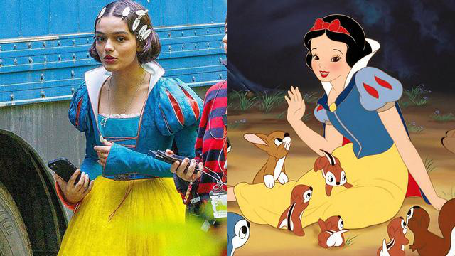 迪士尼《白雪公主》真人电影造型曝光《西区故事》女主角复刻动画形象