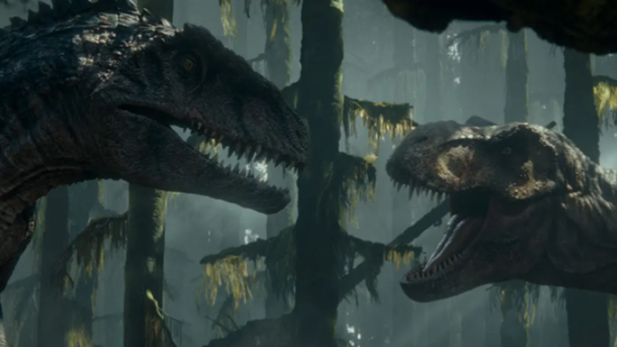 据悉,《侏罗纪世界3》从视觉的呈现上看,无论是欧文与暴蛮龙惊心动魄