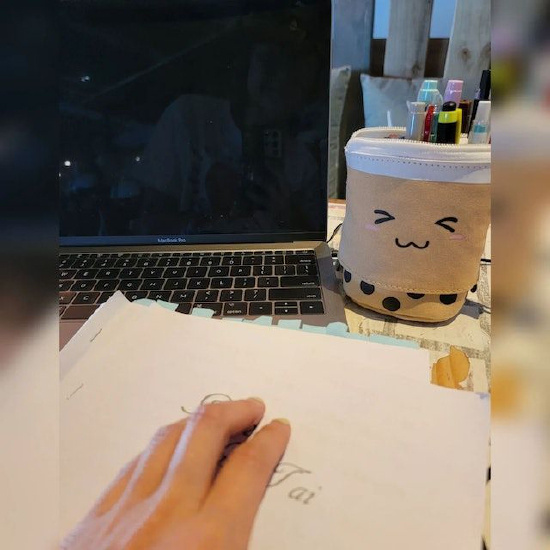 陳茵媺曬劇本