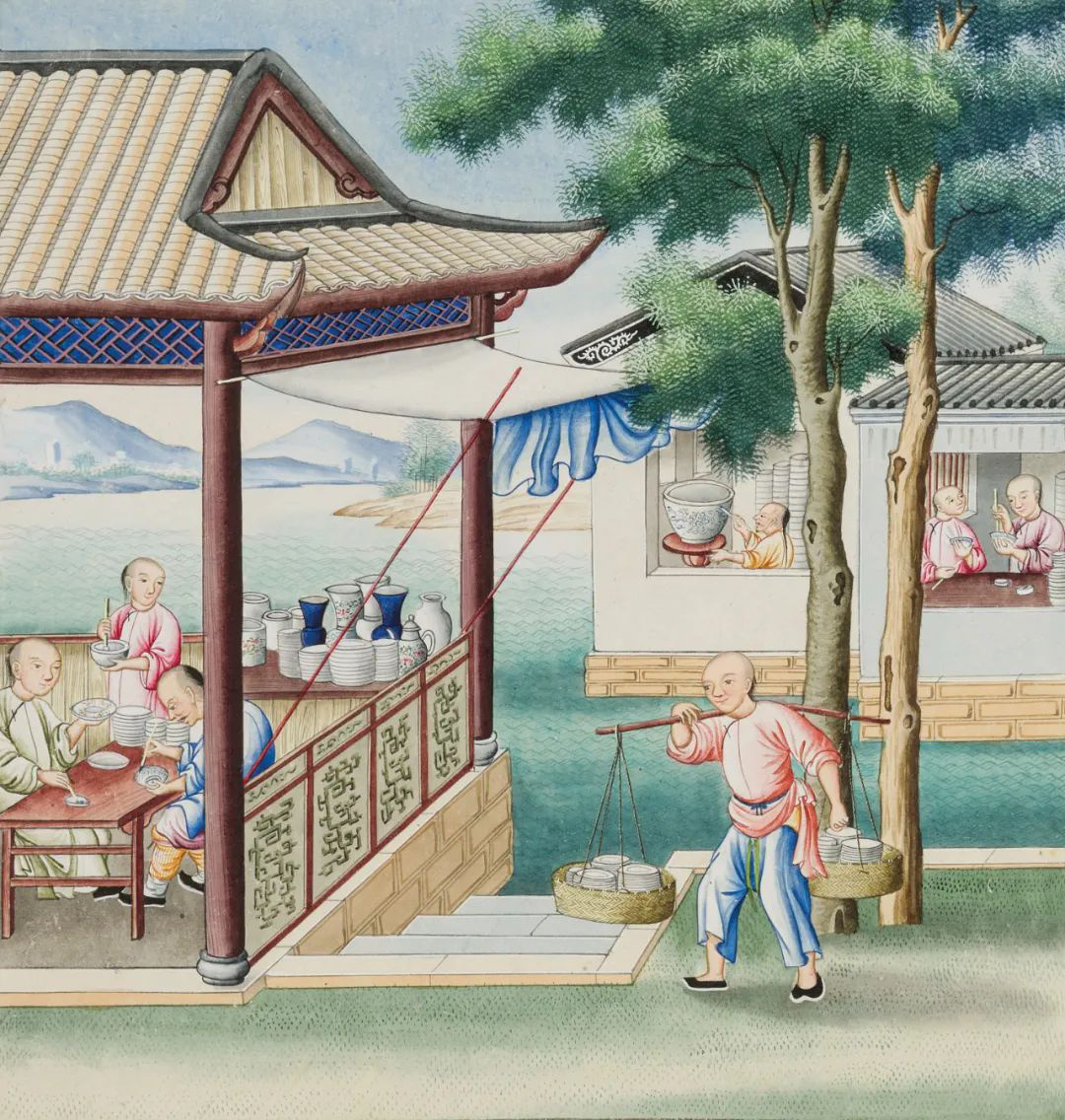 一百年前的中国绘画图片
