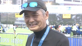 周潤發(fā)參加香港馬拉松10公里賽
