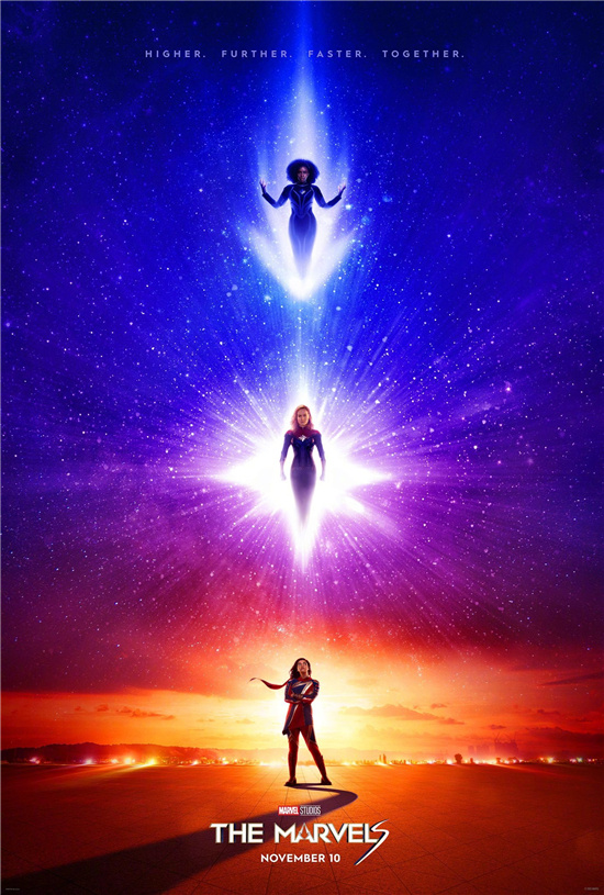 漫威《惊奇队长2》曝光海报 北美推迟至11月上映