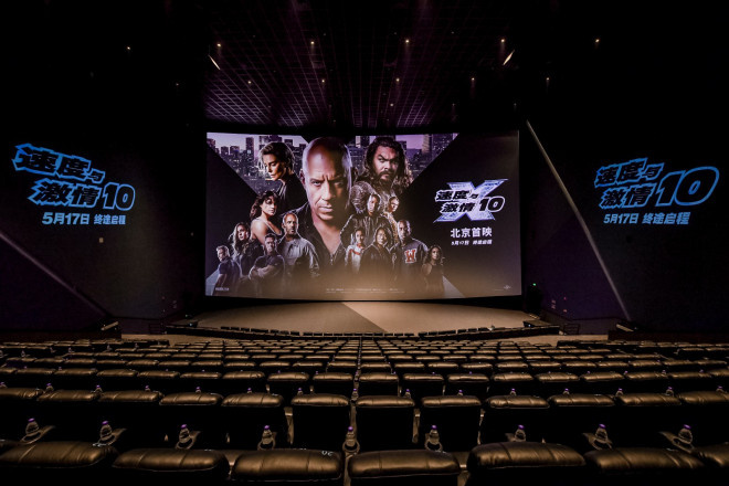 《速激10》北京首映！范·迪塞尔视频问候中国影迷