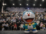 蓝胖子可爱登场！《哆啦A梦》2023剧场版北京首映