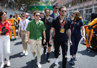 精灵王子与荷兰弟同框 现身观战F1摩纳哥大奖赛
