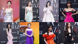 全员美丽！芭莎红毯女明星现场直击