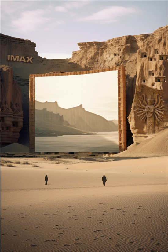 当电影院遇到锦绣山河！IMAX中国打造AI艺术大片