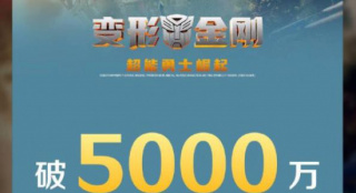 《变形金刚:超能勇士崛起》上映首日票房破5000万