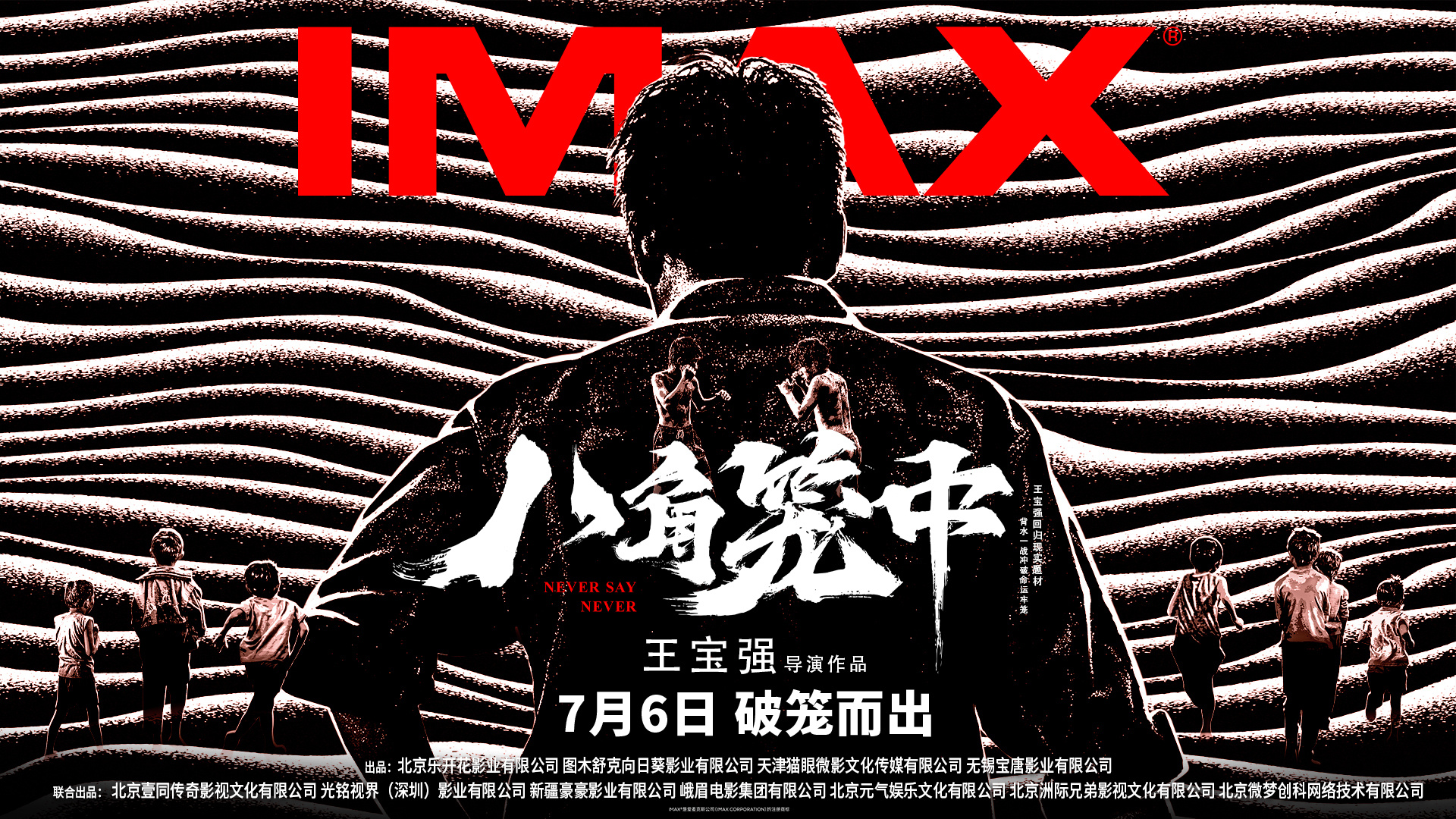 《八角笼中》IMAX海报发布 王宝强执导现实题材