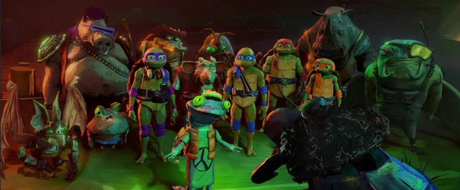 “变种”的不止有神龟 好莱坞动画正迎来画风革命