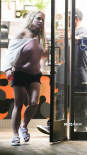 小甜甜布蘭妮離婚后首現(xiàn)身 夜跑穿著隨意略顯沮喪