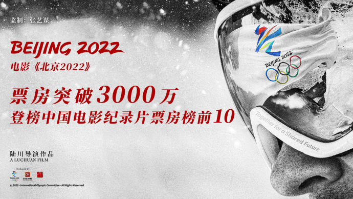 《北京2022》票房破3000万 曝“马拉松式发行”幕后特辑