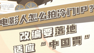 “冷门热拍”中这个“热”的关键就在于创作者需要把原著进行本土化