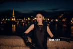 9月26日，张柏芝一袭赫本风缎面无袖黑裙亮相巴黎时装周，设计精致的珠宝点缀其间，尽显温婉大气，犹如夜间闪耀的蝴蝶，时尚表现力也是满分。