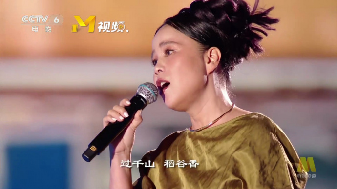 朱哲琴演唱歌曲《回归》 第十届丝绸之路国际电影节颁奖晚会