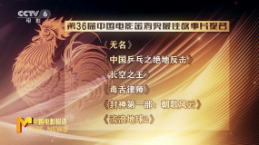 官宣！第36届中国电影金鸡奖提名名单公布