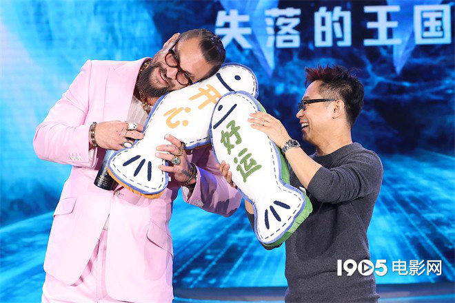 《海王2》中国发布会 杰森·莫玛疯狂表白中国观众