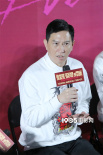 《爆裂点》发布会 张家辉赞林超贤“中国卡梅隆”