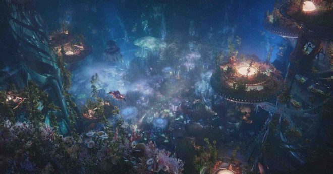 《海王2》发布新预告 温子仁打造黑暗海洋生物