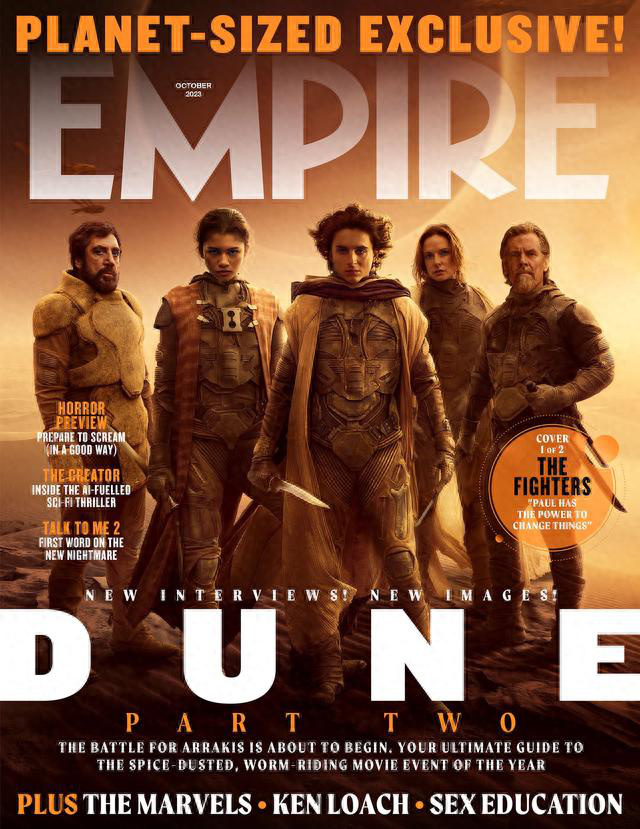 《沙丘2》登上《帝国》杂志封面 影片已推
