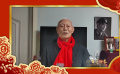 演員張勇手祝大家平安如意千日好，福星高照萬事興