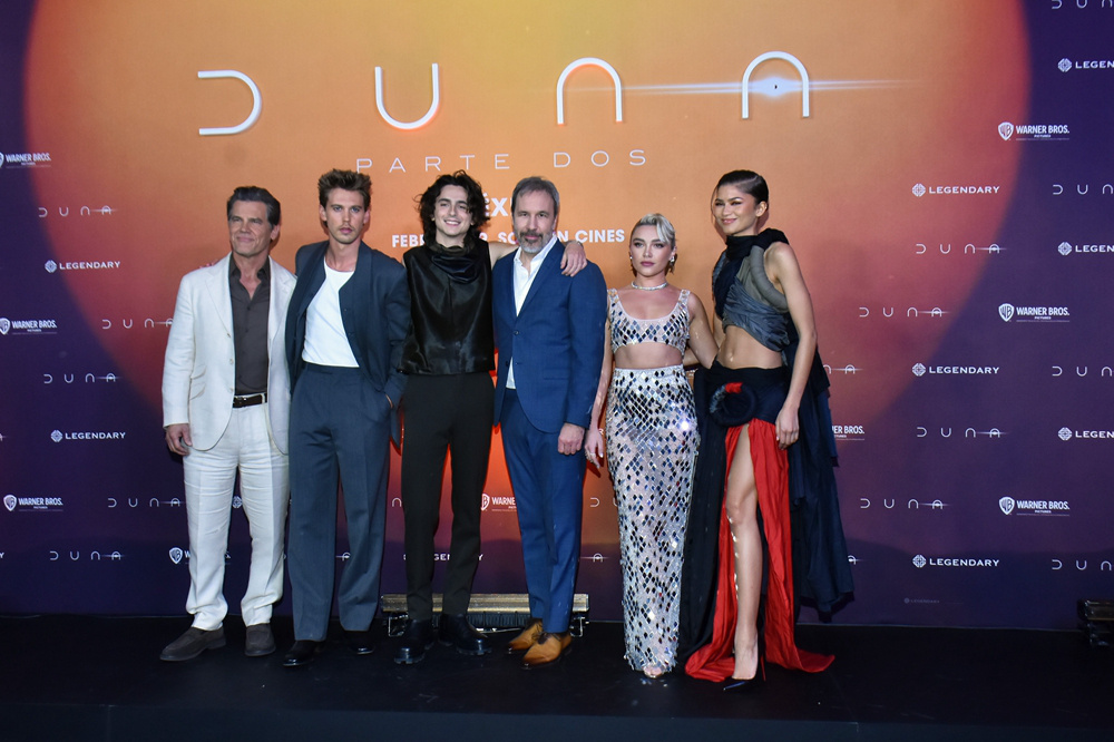 电影《沙丘2》墨西哥活动 甜茶赞达亚皮尤亮相