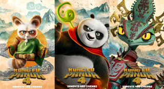 《功夫熊猫4》曝全新角色海报 师徒联手对抗反派_好莱坞_电影网_1905.com