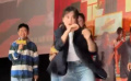 太颯了！《熱辣滾燙》上海路演 賈玲現(xiàn)場(chǎng)展示不同風(fēng)格拳擊動(dòng)作