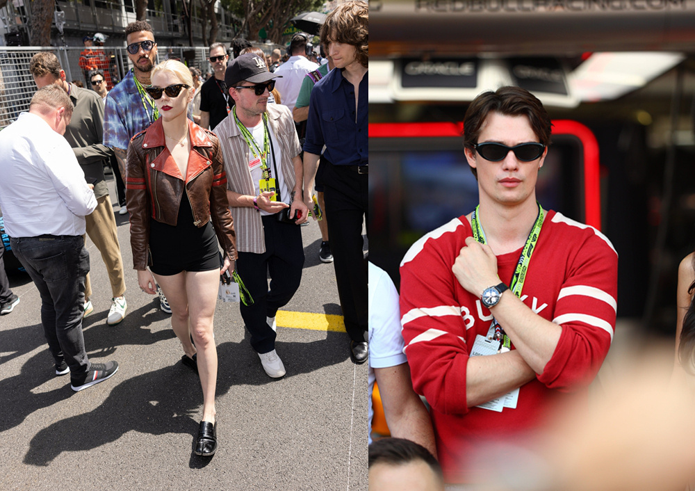 安雅、尼古拉斯·加利齐纳等 现身F1摩纳哥大奖赛