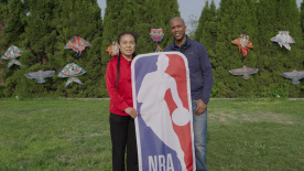 电影频道播出NBA跨界文化交流节目 斯蒂芬·马布里体验潍坊风筝文化