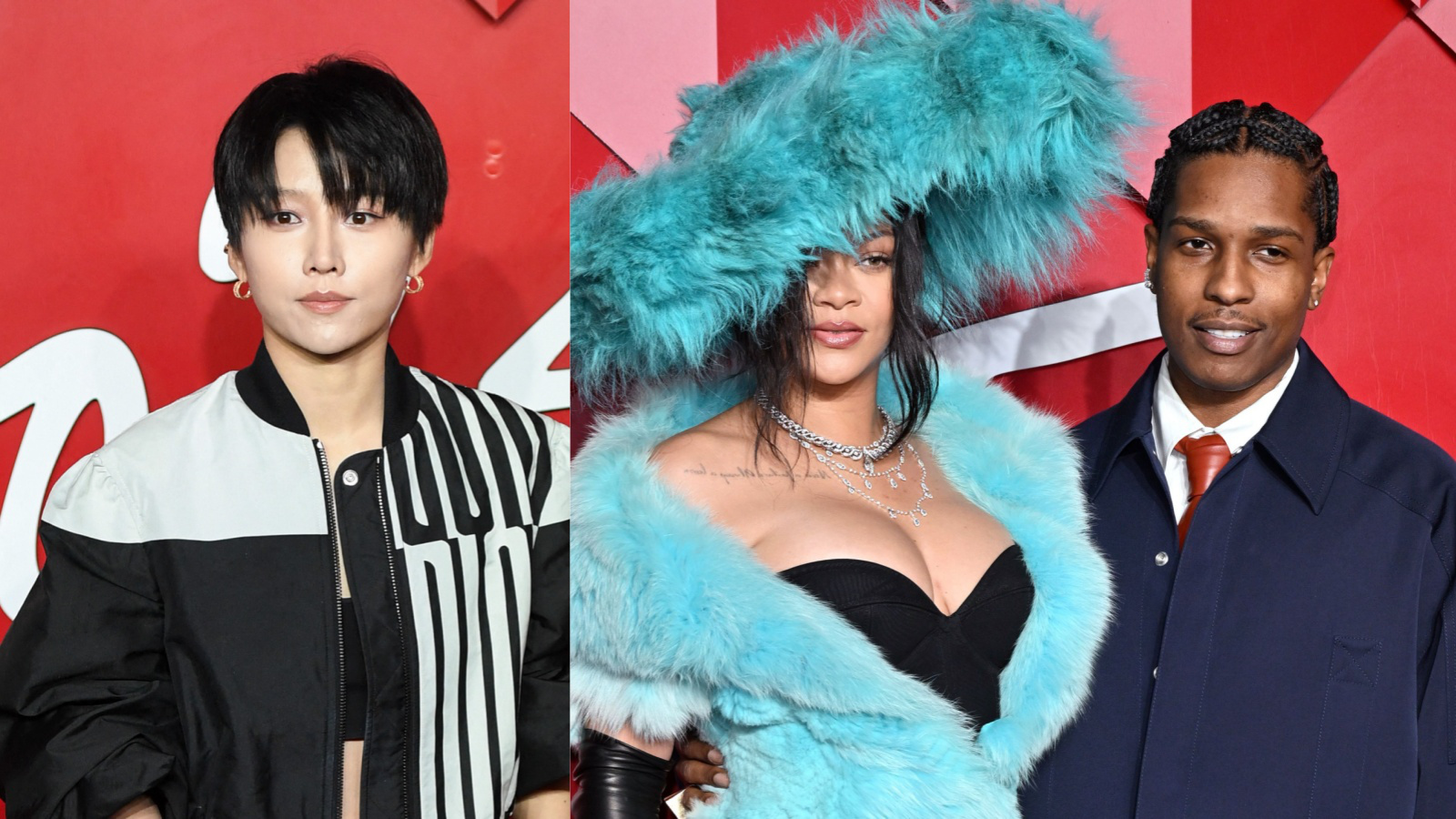 蕾哈娜性感现身2024英国时尚大奖 刘雨昕帅气亮相