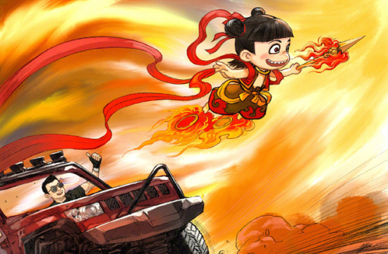 一京一吒!《战狼2》贺《哪吒2》跻身影史票房亚军