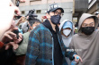 最新畫面！王大陸逃兵役被捕 交保15萬后離開警廳