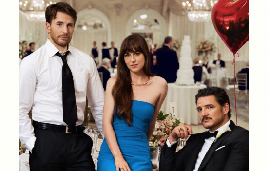 养眼！美队×达妹×佩爹主演《物质主义者》曝海报